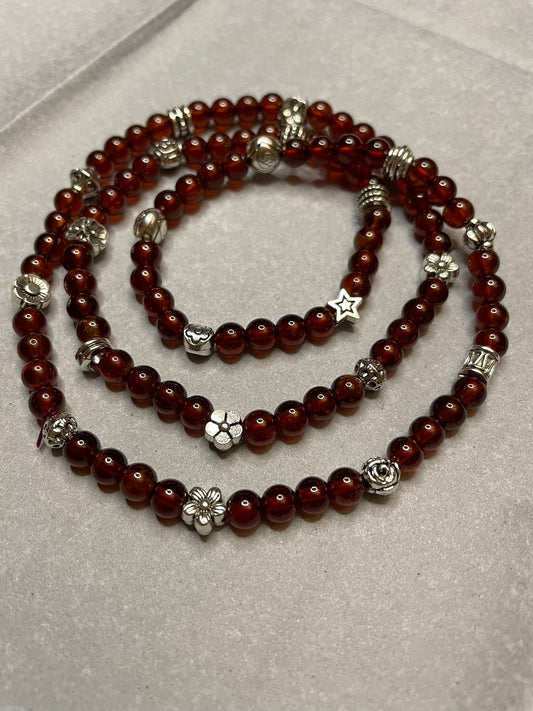 Lucky Red Agate Bracelet Empower Positive Energy Healing  Best Gift Ever .