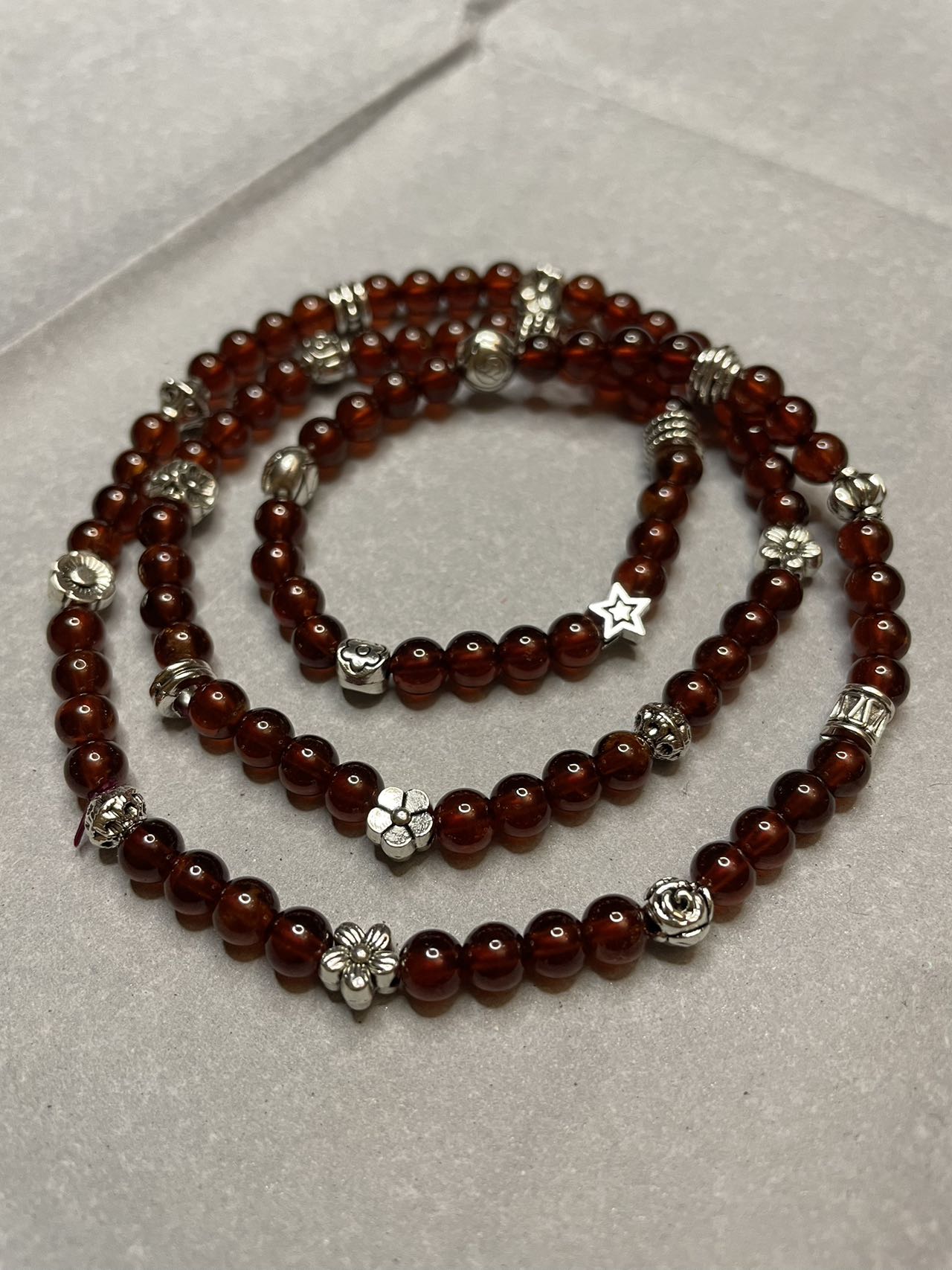 Lucky Red Agate Bracelet Empower Positive Energy Healing  Best Gift Ever .