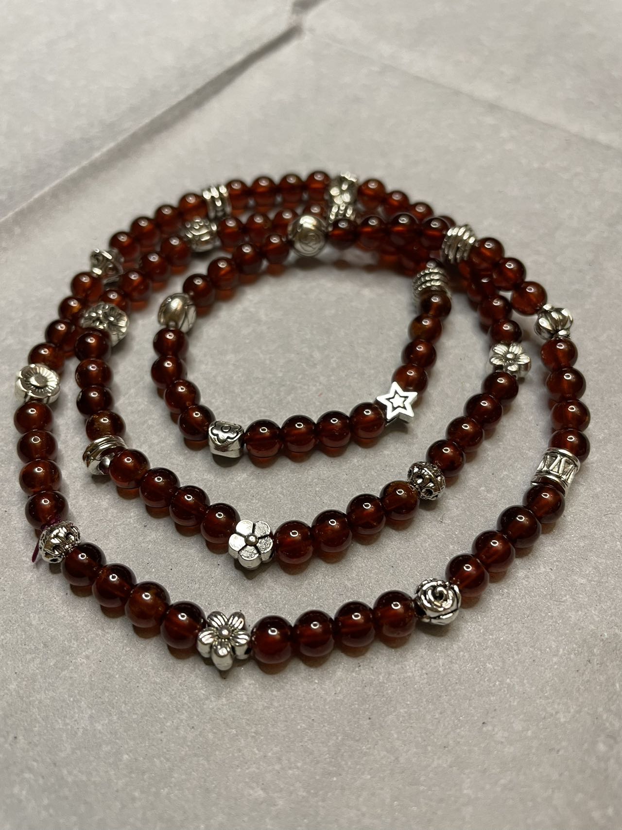 Lucky Red Agate Bracelet Empower Positive Energy Healing  Best Gift Ever .