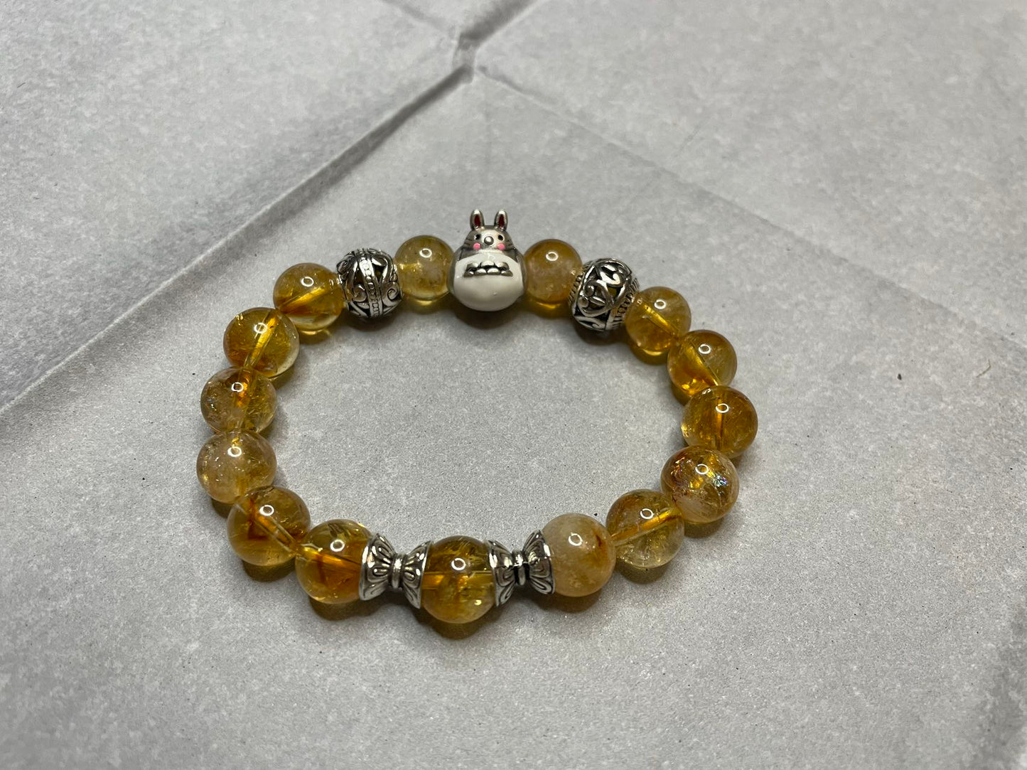 Lucky Citrine Bracelet Empower Spiritual Positive Energy Healing Best Gift Ever.