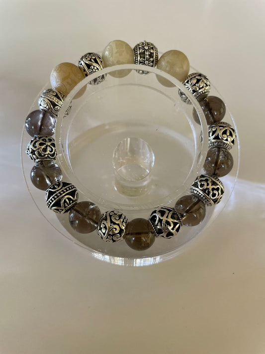 Lucky Tea Assay Crystal Bracelet Empower Spiritual Positive Energy Healing Best Gift Ever