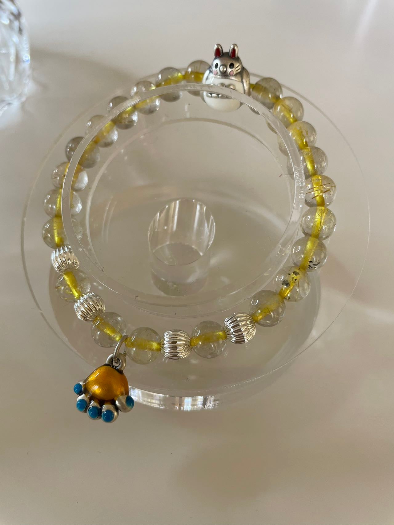 Lucky Citrine Bracelet Empower Spiritual Positive Energy Healing Best Gift Ever.